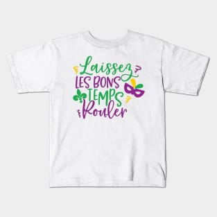 Laissez Les Bons Temps Rouler Kids T-Shirt